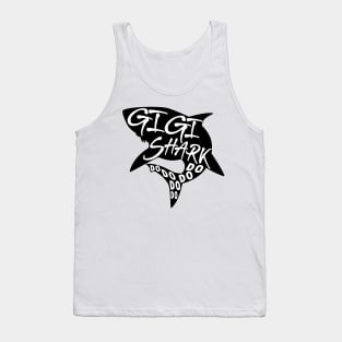 Gigi Shark (Baby Shark) - Minimal Lyrics Shirt Tank Top